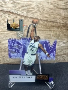 2000-01 Upper Deck SLAM Basketball Karl Malone Acetate Card #55 - Picture 1 of 4