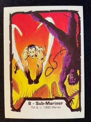 SUB-MARINER 1990 Marvel Comic Images Jim Lee Trading Cards #8 - Image 1 of 2