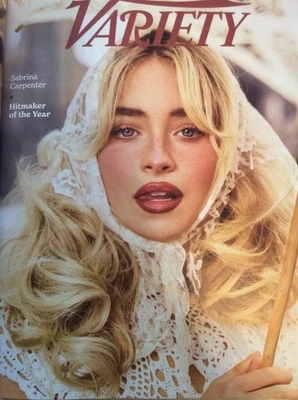 Sabrina Carpenter The Hiy Maker -Variety Magazine Dec/03/2025 ((FREE SHIPPING))