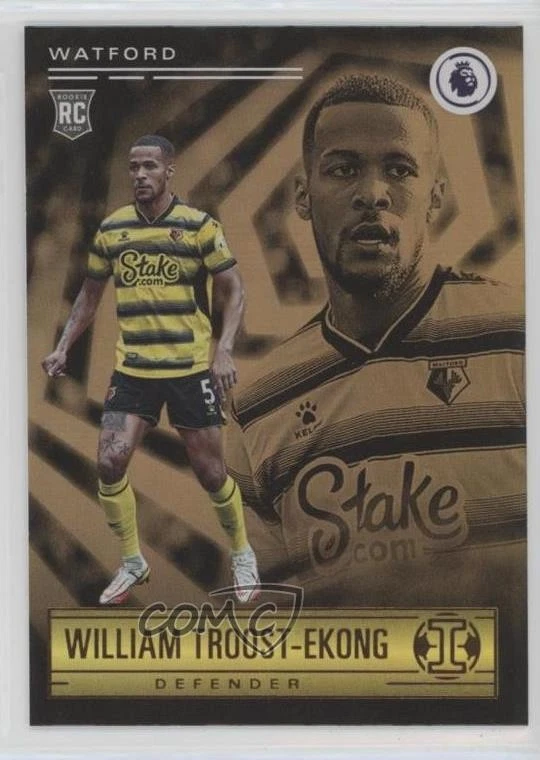 2021-22 Chronicles Base Premier League Illusions William Troost-Ekong Rookie RC - Image 1 of 2
