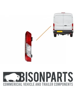*PASST FORD TRANSIT MK8 2014> RÜCKLEUCHTE LINSE LH SEITE TRA048 1870426 - Bild 1 von 13