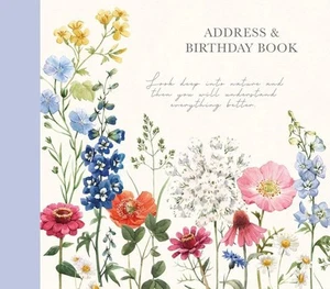 Wild Harmony Address & Birthday Book 17cm, Gibson Gifts 26157 - Picture 1 of 1
