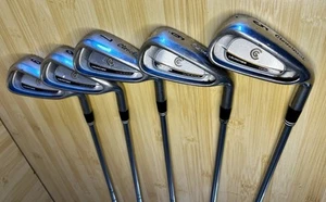 Juego de hierros Cleveland Launcher 5-9 True Temper ActionLite acero regular para hombre diestro - Imagen 1 de 8