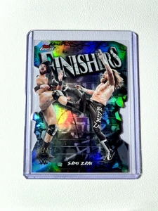 WWE Topps Finest 2025 Finishers Die-Cut Refractor /75 Sami Zayn #FNS-SZ - Bild 1 von 2