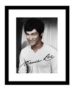 Bruce Lee 8x10 Signed photo print jeet kune do autographed enter the dragon - Picture 1 of 2
