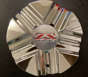 Tezzen Wheels Chrome Custom Wheel Center Cap Caps # TEZZEN1 RWD / LEXANI - Picture 1 of 6