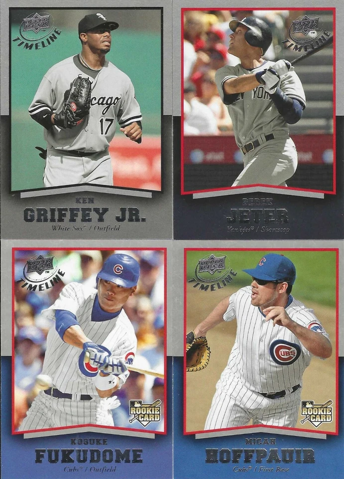 2008 Upper Deck Timeline - BASE & ROOKIES & SP - Pick & Choose - Fill Ur Set! - Image 1 of 1
