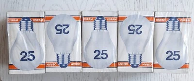 10x Osram E27 25W matt Classic Glühlampe Birne dimmbar Kein LED 220lm - Bild 1 von 4