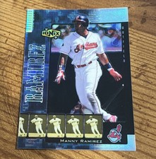 2000 Upper Deck Ionix Reciprocal Indians Baseball Card #R26 Manny Ramirez