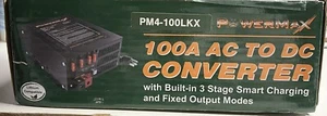 PowerMax PM4 PM4-100LKX 100 Amp Power Converter with Built-In 4 Stage - Picture 1 of 5