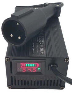 Club Car Golf Cart Battery Charger 48 volt 5 Amp Round 3 Pin 1 YEAR WARRANTY - Bild 1 von 4