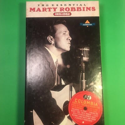 ESSENTIAL MARTY ROBBINS 1951-1982 2 CASSETTES BOX SET C2T48537 91 w/booklet New - Image 1 of 4