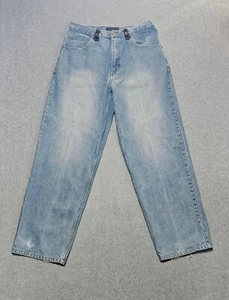 VTG Y2K Cash Money Records Baggy Light Wash Jeans Men's 32 Street Wear Denim - Picture 1 of 19