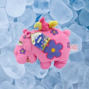 Disney Store Its A Small World Hippo Zambia Jungle Blossom Plush 11" Stuffed Toy - Picture 1 of 11