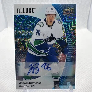 Andrei Kuzmenko 2023-24 Allure Blue Line Auto /35 Vancouver Canucks - Picture 1 of 2