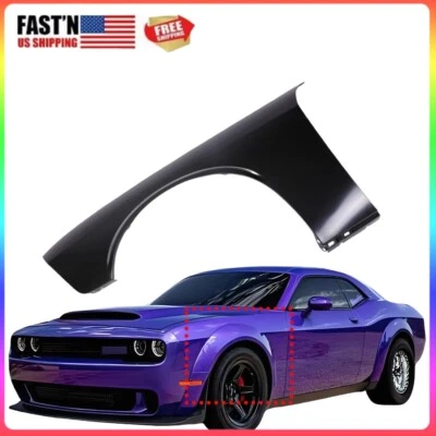 For 2008-2022 Dodge Challenger Left Front Fender Driver Side LH Foto 1 de 4