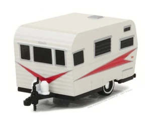 1:64 Hitched Homes 1959 Siesta Travel Trailer Camper Greenlight - Picture 1 of 1