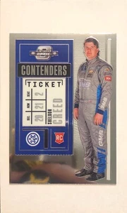 Sheldon Creed ~ 2021 Panini Chronicles NASCAR ~ Contenders Optic Rookie Ticket - Bild 1 von 2