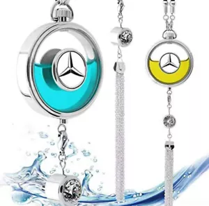 MERCEDES Car Logo Perfume Pendant Air Freshener Diffuser WITH Fragrance 10ml - Picture 1 of 2