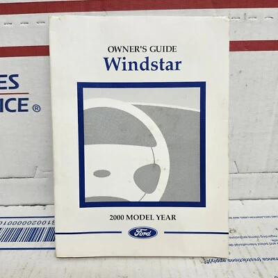 ✅2000 Ford Windstar Owners Manual OEM Foto 1 de 3