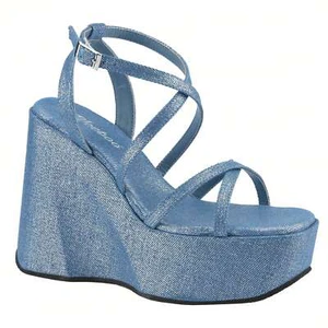 Women's Wedge Sandals Heels Open Toe Cork Platform Ankle Strap Summer Dressy Sho - Picture 1 of 32