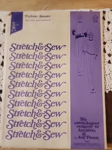 Vintage Stretch & Sew Woman's Pullover Sweater # 622 - Picture 1 of 3