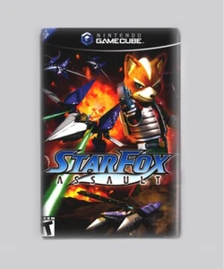 STAR FOX ASALTO / GAMECUBE - IMÁN NEVERA 2"x3" (caja retro juego nintendo - Imagen 1 de 3