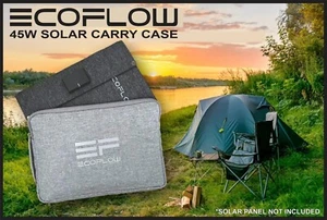 EcoFlow 45W Solar Panel Carry Case/Bag - U.S. Stock - Picture 1 of 7