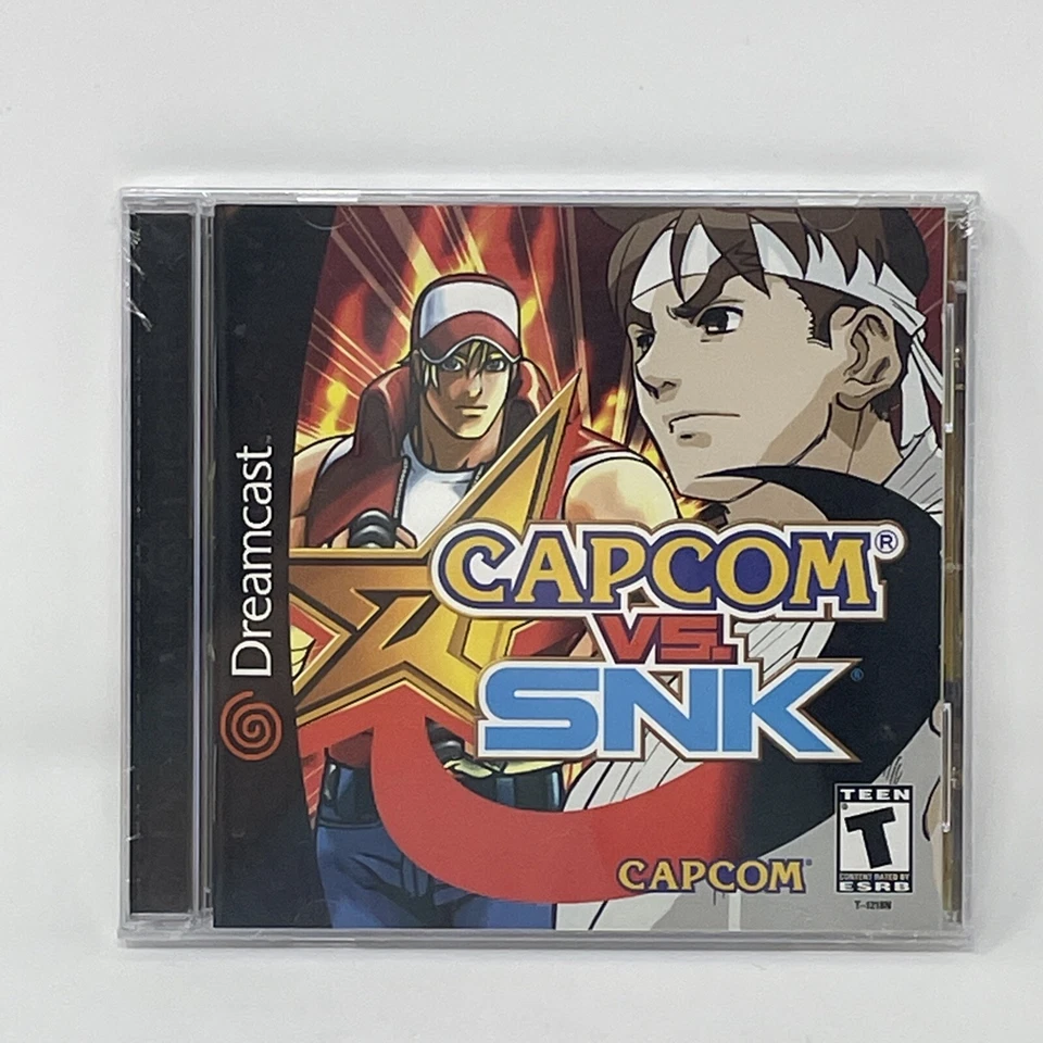Brand NEW⭐Capcom vs SNK⭐Sega Dreamcast Factory Sealed Street Fighter NTSC US USA - Image 1 of 1