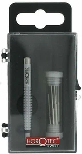 Horotec 10.533 OUTIL AVEC 11 CHASSE-GOUPILLES AVEC MANCHE EN LAITON ÉLOXÉ - Bild 1 von 1