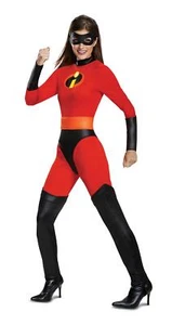 Incredibles: Mrs. Incredible Woman's Costume Adult Small 4-6 - Picture 1 of 3