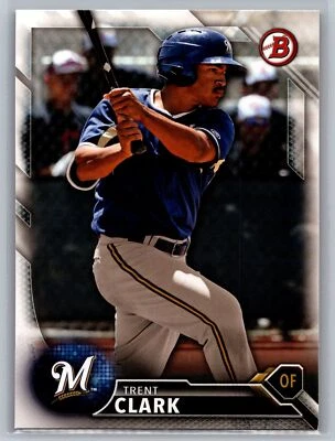 2016 Bowman Draft #BD-149 Trent Clark *BW - Image 1 of 2