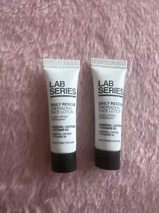 2x Lab Series Daily Rescue Energizing Face Lotion 0,24oz 7mL Ea Minis Probe Neu - Bild 1 von 1