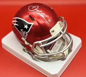 Julian Edelman Signed Patriots Flash Mini Helmet - JSA COA - Picture 1 of 1