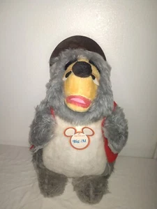 VTG 1970s Walt Disney Country Bear Jamboree BIG AL Stuffed Plush With Tag 17" - Picture 1 of 11
