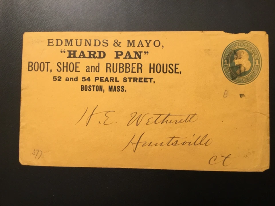 ICOLLECTZONE  US Edmonds and Mayo Boots Shoes Rubbers Mass Cover (E800) - Image 1 of 2