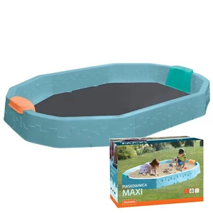 Robuster Kindersandkasten aus Polypropylen mit Zwei bequemen Sitzen -  Blau - Bild 1 von 7
