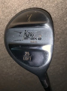 King Snake 7 Wood 25 Loft Steel Shaft Regular Flex Right Handed 41" Length - Picture 1 of 12