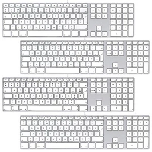 Apple A1243 Genuine USB Keyboard Various Countries Versions with Numeric Keypad - Picture 1 of 23
