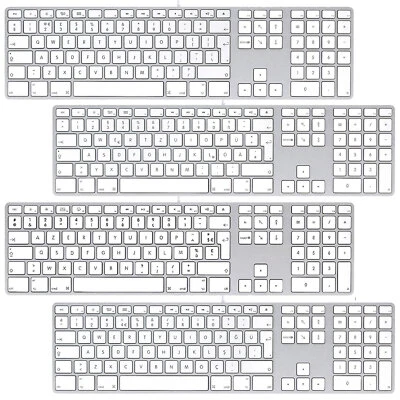 Apple A1243 Genuine USB Keyboard Various Countries Versions with Numeric Keypad - Image 1 of 4