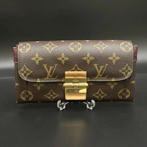 LOUIS VUITTON Monogram Portefeuille Elysee Long Wallet M60414 SP4112 Authentic - Picture 1 of 23