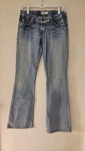 BKE Denim Stretch Distressed Jeans Women's Size W27 X L33.5  - Picture 1 of 8
