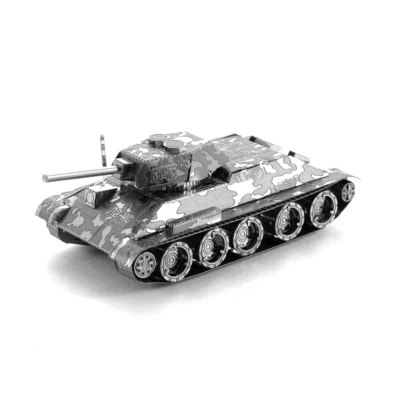 Metal Earth Fascinations Tank T-34 3D Metall Puzzle Modellbausatz