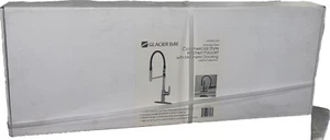 Nuevo-Lizetta Grifo de cocina de acero inoxidable extraíble de 1 mano acoplamiento magnético - Imagen 1 de 5