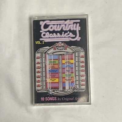 Country Classics, Volume 2 (1989 Cassette Tape) Various Artists - Image 1 of 4