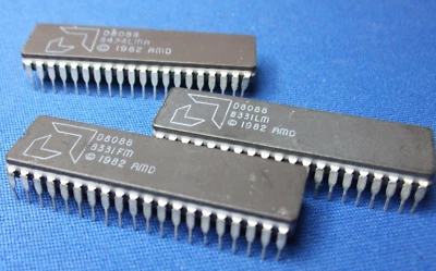 D8088 AMD 8088D Vintage 1983+ CPU 40-PIN CERDIP Collectible NEW RARE QTY-1 - Image 1 of 2