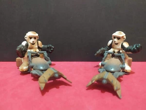 Lote 2 Figuras muñeco y moto galactic heroes star wars Hasbro Lucas film - Imagen 1 de 5