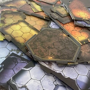 Gloomhaven Floor Tiles Dungeon Scenario Layout Hex Pieces Replacement Parts - Picture 1 of 67