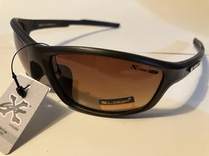 Occhiali da sole X Loop HD 8XHD336905 lenti marrone ambra 3369 marrone piatto - Foto 1 di 12