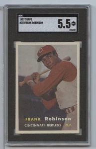 1957 Topps Frank Robinson #35 SGC 5.5 - Bild 1 von 2